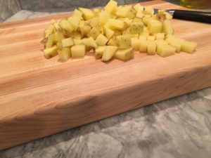 This large maple cutting board is quite luxurious.